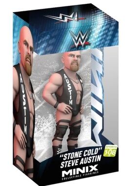 Stone Cold Austin 2025 Brand New Factory Sealed WWE Wrestling Minix Toy Figure